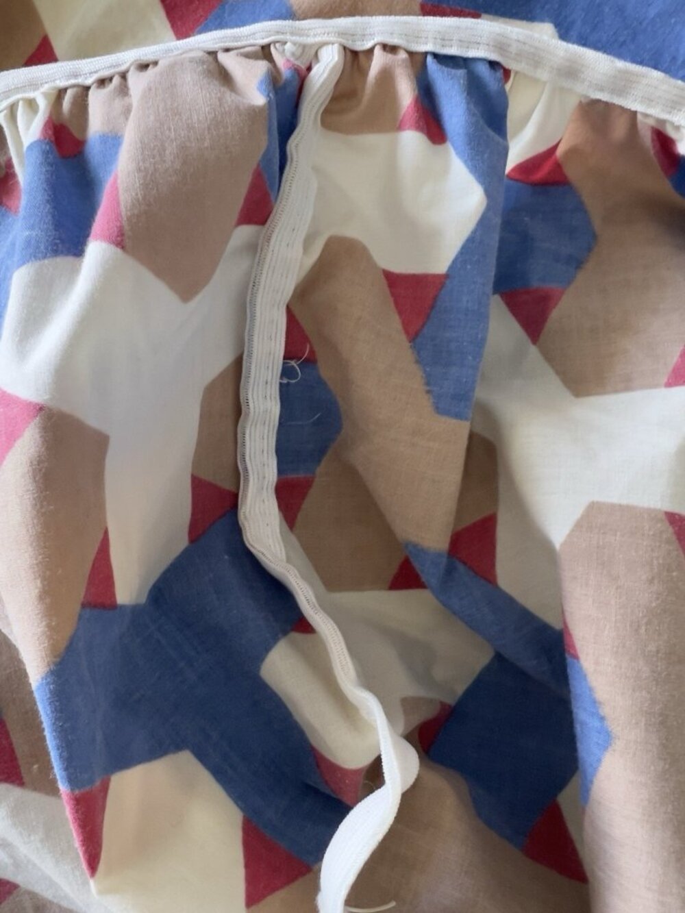 YVES SAINT LAURENT King Fitted Sheet "Connections" USA No-Iron Percale Designer - Picture 8 of 16